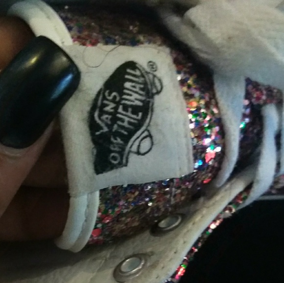 Uni sex Vans Glitter shoe size 8(mens) - Picture 4 of 4